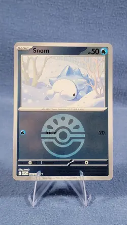 Snom 052/217 Reverse Holo Ascended Heroes NM Pokemon TCG Friendship Ball - Image 1