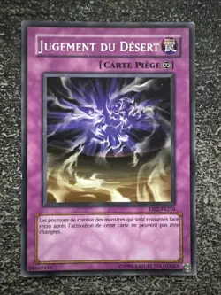 CARTE YU-GI-OH! JUGEMENT DU DESERT DR2-FR216 NM - Image 1