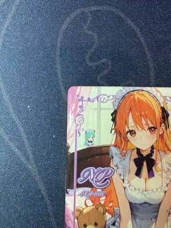 Goddess Story Nami Maid Girl Premium Thick Card Waifu Doujin One Piece Full Art - Image 2