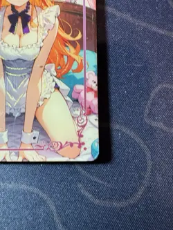Goddess Story Nami Maid Girl Premium Thick Card Waifu Doujin One Piece Full Art - Image 4