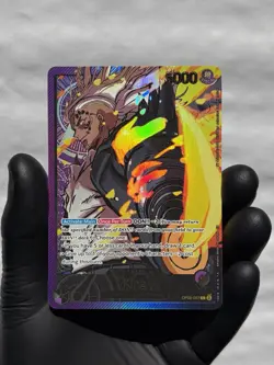 King SPR Gold Leader EB02 (OP08-057) (SP) - One Piece Card Game English - Image 1