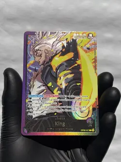 King SPR Gold Leader EB02 (OP08-057) (SP) - One Piece Card Game English - Image 2