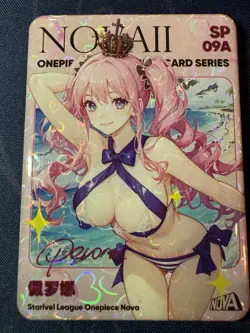 Goddess Story Perona Cheerlead Bikini Thick Card Waifu Doujin One Piece Full Art - Image 1