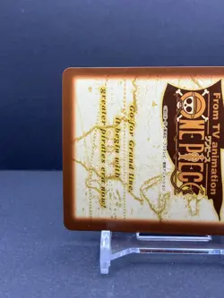 Smoker Holo Foil ONE PIECE Carddass Hyper Battle 2000 Bandai Japanese C315 [AM] - Image 5