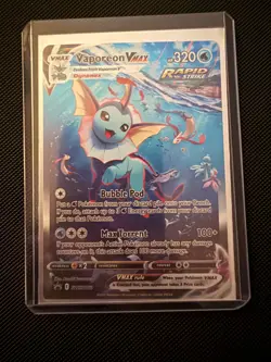 Vaporeon VMAX SWSH182 SWSH: Sword & Shield Promo Cards Holo - Image 1