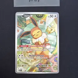 Eevee 173 Pokemon Sv: Scarlet & Violet Black Star Promo Card - Image 1