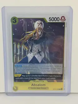 Absalom Op14-100 One Piece Card Game TCG English - Image 1