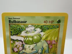 Bulbasaur 44/102 Base Set (Shadowless) Common Pokemon Card - Image 2