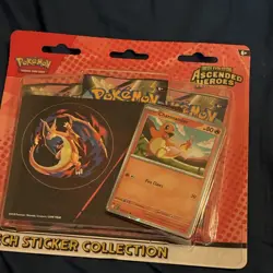 Pokemon Ascended Heroes Tech Sticker Collection Charmander Card 080/172 - Image 3