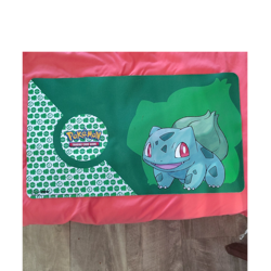 Pokemon Bulbasaur TCG Playmat Standard Green Collectible Card Game - Image 1