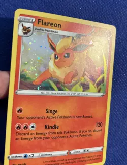 Flareon Sword And Shield Promo SWSH041 HOLO Pokemon Card TCG - NM - Image 3