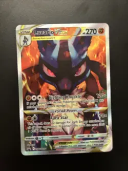 Lucario VSTAR SWSH291 Holo Promo Card Sword & Shield - Image 1