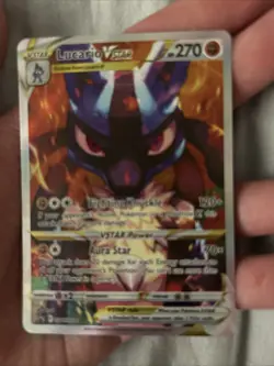 Lucario VSTAR SWSH291 Holo Promo Card Sword & Shield - Image 3