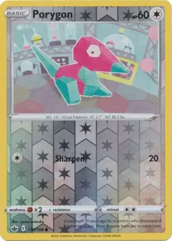 Porygon 116/198 Reverse Holo | Chilling Reign | Pokemon Card - Image 1