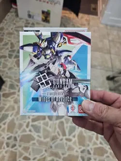 WINGS OF ADVANCE - GUNDAM Card Game TCG: Starter Deck ST-02 English, NEW/Sealed - Image 1