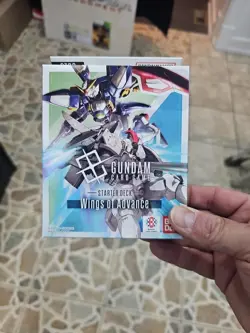 WINGS OF ADVANCE - GUNDAM Card Game TCG: Starter Deck ST-02 English, NEW/Sealed - Image 2