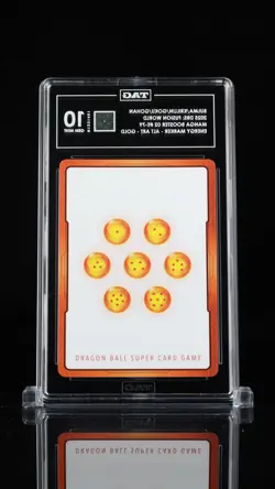 Bandai Dragon Ball Super Goku Energy Marker Gold Foil Card E-79 Manga Booster 02 - Image 2