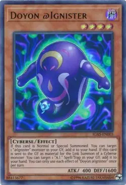 Yugioh! LP Doyon @Ignister - IGAS-EN003 - Ultra Rare - Unlimited Edition Lightly - Image 1