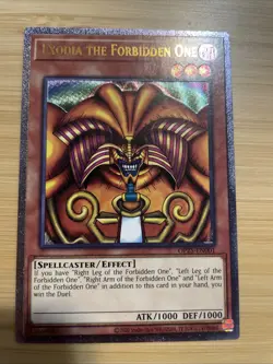 Yugioh Ultimate Rare Exodia The Forbidden One Op25-EN001 NM UTR - Image 1