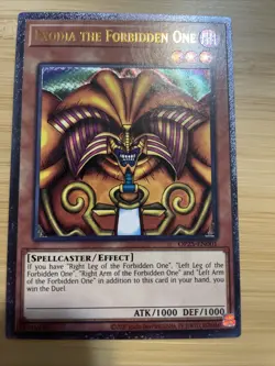Yugioh Ultimate Rare Exodia The Forbidden One Op25-EN001 NM UTR - Image 3