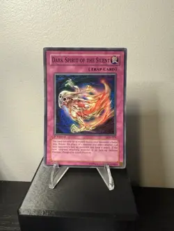Yugioh - Dark Spirit of the Silent LON-079 Labyrinth of Nightmare 1st Edition - Image 1