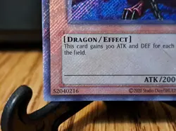 Yugioh! Harpie’s Pet Dragon RP02-EN093 Secret Rare Holo Bleed NM Reprint - Image 5