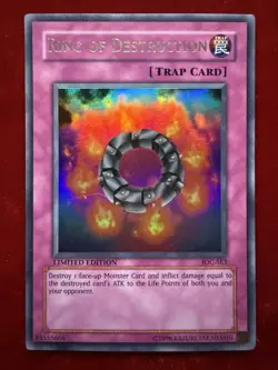 Yugioh Ring of Destruction IOC-SE3 Invasion of Chaos Limited|Limited Edition - Image 1