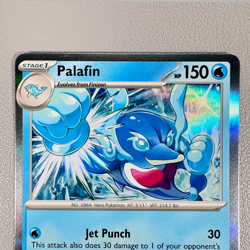 Pokemon TCG Card - Palafin 62/197 Holo Rare | 2023 Obsidian Flames | NM/Mint - Image 3