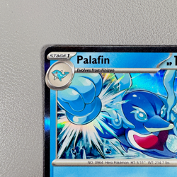 Pokemon TCG Card - Palafin 62/197 Holo Rare | 2023 Obsidian Flames | NM/Mint - Image 4