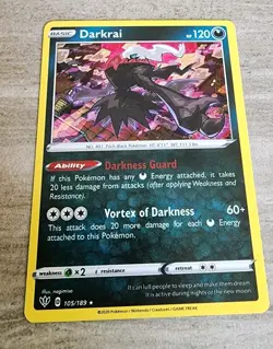 Pokemon Trading Card Game: 2021 Knockout Darkrai Empty Tin With Darkrai Card - Image 2