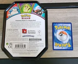 Pokemon Trading Card Game: 2021 Knockout Darkrai Empty Tin With Darkrai Card - Image 3
