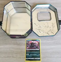 Pokemon Trading Card Game: 2021 Knockout Darkrai Empty Tin With Darkrai Card - Image 5