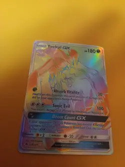 Pokemon TCG - Yveltal GX (137/131) Full Art Holo - Forbidden Light- Light Play - Image 1