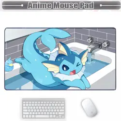 Board Card Game Pokemon Vaporeon 3852 Gaming Mouse Pad PTCG CCG MTG Play Mat - Image 1