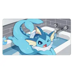 Board Card Game Pokemon Vaporeon 3852 Gaming Mouse Pad PTCG CCG MTG Play Mat - Image 2