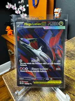 Pokemon Mega Latias ex Ultra Rare ME01: Mega Evolution 163/132 NM - Image 1