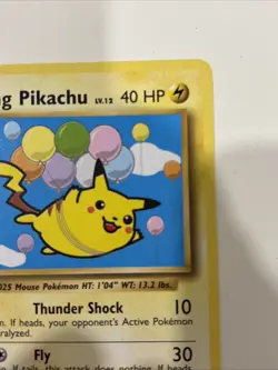 Pokemon TCG Flying Pikachu Card Evolutions 110/108, Regular Secret Rare - Image 3