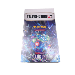 Pokemon Stellar Crown Build & Battle Box Display Case Sealed 10 Boxes SV07 - Image 1