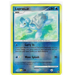 Lapras 21/106 Great Encounters Reverse Holo Rare Pokemon TCG NM - Image 1