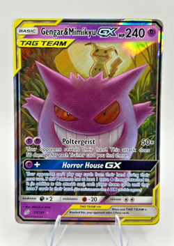 Gengar & Mimikyu GX 53/181 Sun & Moon Team Up Pokemon TCG - Image 1