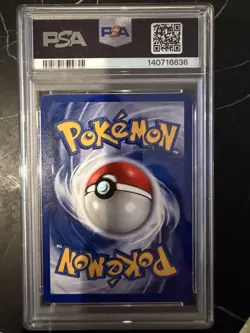 PSA 8 2000 Pokemon Gym Challenge #74 Giovanni's Meowth 1st Edition - Image 2