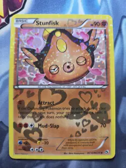 Pokemon TCG Stunfisk Legendary Treasures Radiant Collection Holo RC12/RC25 - Image 1