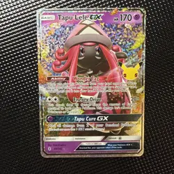 Pokemon TCG Celebrations Tapu Lele GX 60/145 Ultra Rare NM - Image 1