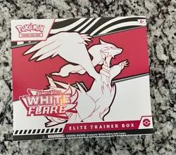 Pokemon Scarlet & Violet White Flare Elite Trainer Box - NEW / Factory Sealed - Image 1