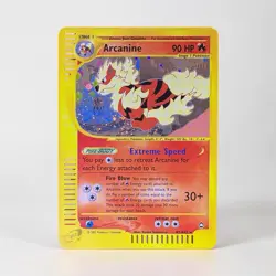 Arcanine H2/H32 Aquapolis Holo Rare Pokemon WOTC 2002 Single Owner Pack Pull - Image 4