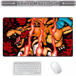 Board Card Game Pokemon Charizard 3850 Gaming Mouse Pad PTCG CCG MTG Play Mat - Image 1