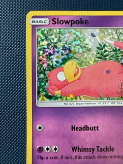 Pokemon TCG: McDonald's Promo (2018) Slowpoke 5/12 Holo - Image 3