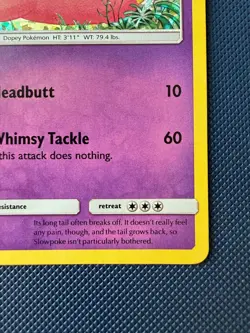 Pokemon TCG: McDonald's Promo (2018) Slowpoke 5/12 Holo - Image 5