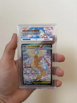 Pokemon TCG Mega Dragonite EX, SIR, 290/217, Ascended, ACE 10 💎, Perfect subs - Image 1