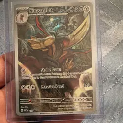 Pokemon Kingambit SV: Scarlet & Violet Promo Holo Stage 2 130 180 HP - Image 1